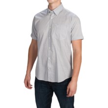 60%OFF メンズスポーツウェアシャツ バーバーの前ボタンコットンシャツ - ショートスリーブ（男性用） Barbour Button-Front Cotton Shirt - Short Sleeve (For Men)画像